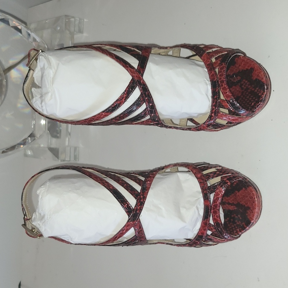 JIMMY CHOO Python Sandals - Picture 11 of 16